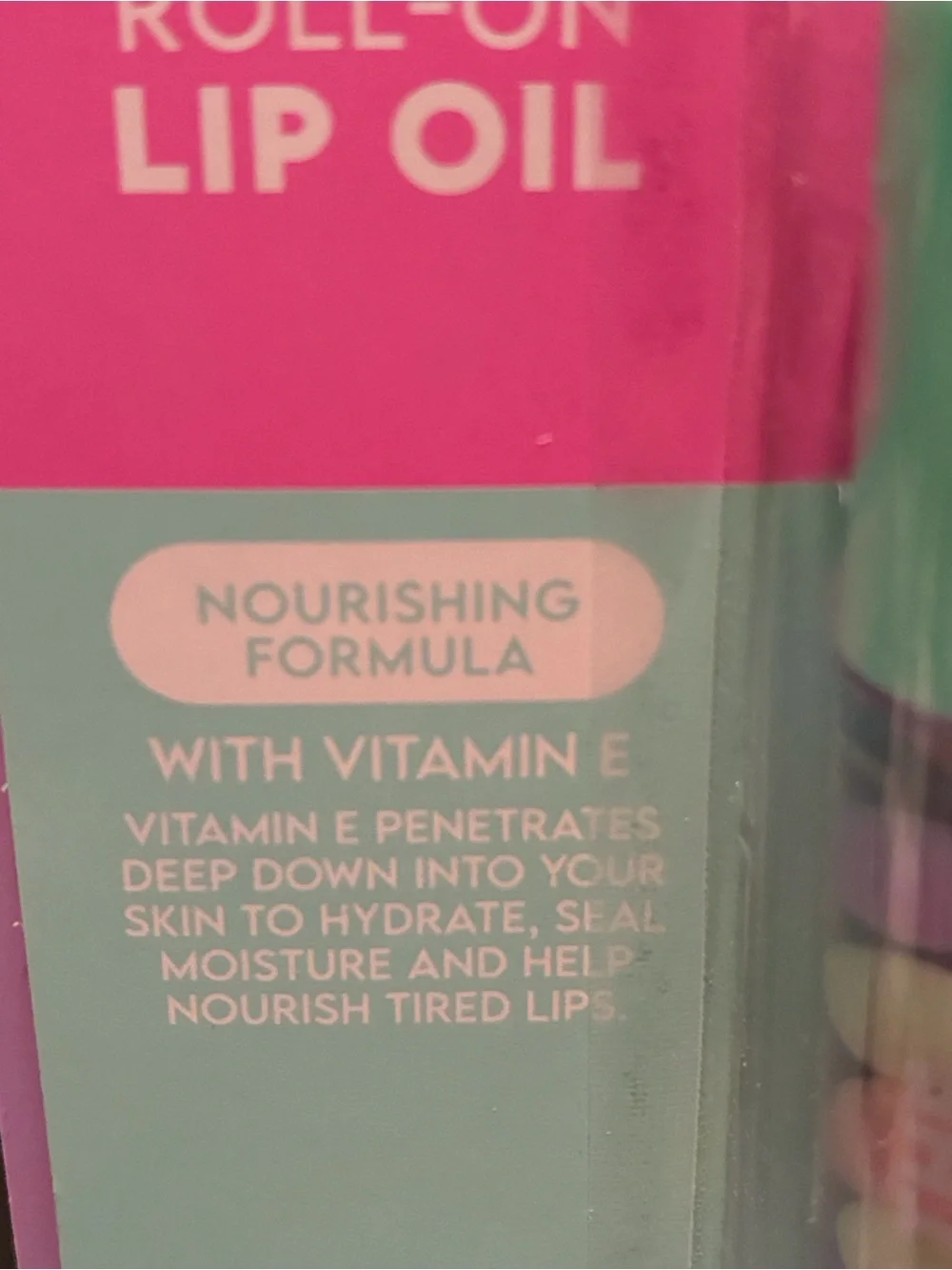 Impressions Roll-On Lip Oils Duo - Mint Green & Lavender Purple Caps